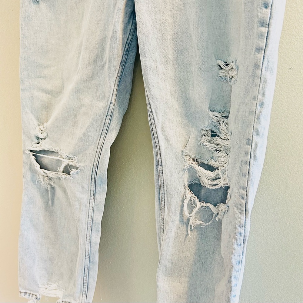 Abercrombie & Fitch Straight Ultra High Rise Jeans  Womens Size 31 Curve Love - Picture 7 of 13